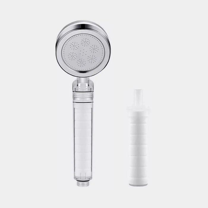 Pommeau de douche filtrant anti-chlore Nevya avec sa cartouche filtrante